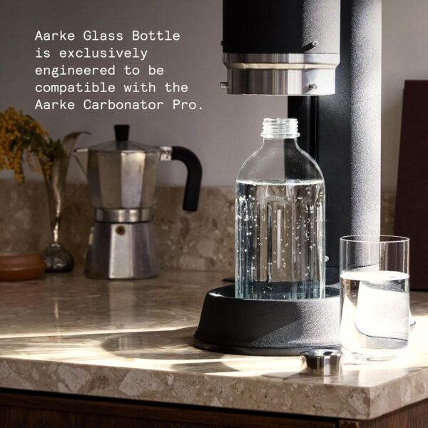 Aarke Glass Bottle Carbonator Pro Review Durable Reusable Soda Maker Essential