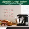 Aucma Stand Mixer Review Large Capacity 8.5QT Powerful Kitchen Appliance Tested