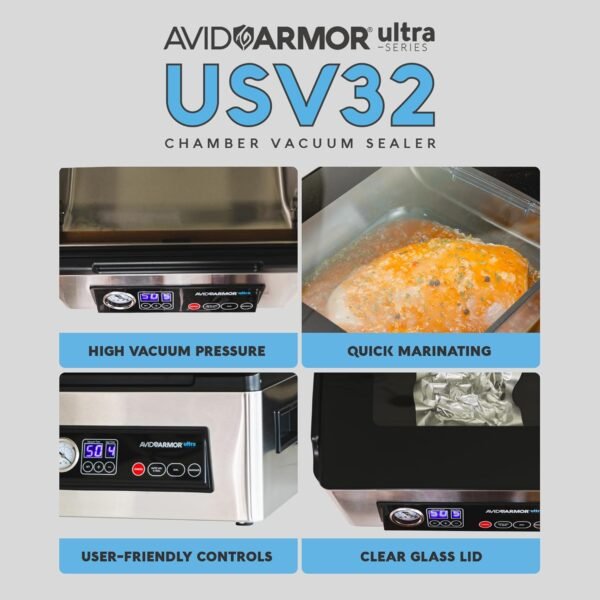 Avid Armor USV32 Vacuum Sealer Review Best Chamber Sealer for Food Preservation