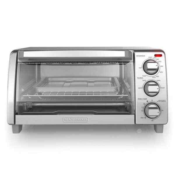 BLACK+DECKER Toaster Oven Review Natural Convection and 4-Slice Cooking Functions Tested