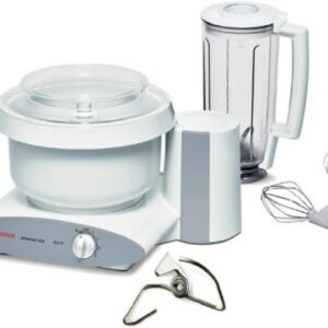 Bosch MUM6N11UC Universal Plus Stand Mixer, 800 Watt, 6.5-Quarts with 6 Cup Blender