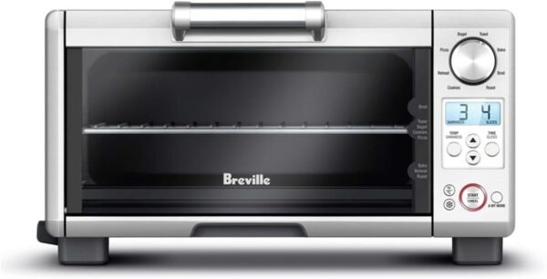 Breville BOV450XL Mini Smart Countertop Oven and Toaster Oven, Small, Brushed Stainless Steel Breville BOV450XL Mini Smart Countertop Oven and Toaster Oven, Small, Brushed Stainless Steel