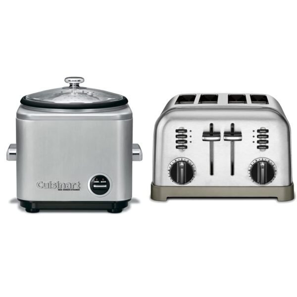 Cuisinart 4 Cup Rice Cooker Review Steam Vent and Stainless Steel Design Insights