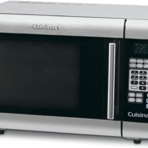 Cuisinart CMW-100 1-Cubic-Foot Stainless Steel Microwave Oven, Brushed Chrome