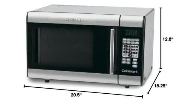 Cuisinart CMW-100 Microwave Oven Review Exploring Stainless Steel Countertop Performance