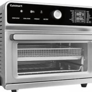 Cuisinart Digital Airfryer Toaster Oven.0.6 cu.ft. (17L). CTOA-130PC3 silver