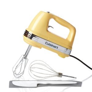 Cuisinart Power Advantage 7-Speed Hand Mixer, Yellow
