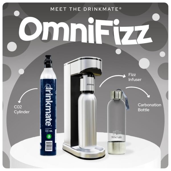 DrinkMate LUX Stainless Steel Soda Maker Review Carbonate Any Drink Effortlessly DrinkMate LUX Stainless Steel Soda Maker Review Carbonate Any Drink Effortlessly