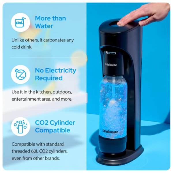 Drinkmate OmniFizz Soda Maker Review Sparkling Beverage Maker That Carbonates Anything