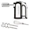 Dualit Hand Mixer - 400W - Strong Grip Handle - Attachments Included - Integral Plug Storage - 4 Speed Settings - Repairable gears - Flat Beaters, Dough Hooks, Balloon Whisk Dualit Hand Mixer - 400W - Strong Grip Handle - Attachments Included - Integral Plug Storage - 4 Speed Settings - Repairable gears - Flat Beaters, Dough Hooks, Balloon Whisk