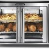 Gourmia Digital Air Fryer Toaster Oven with Single-Pull French Doors