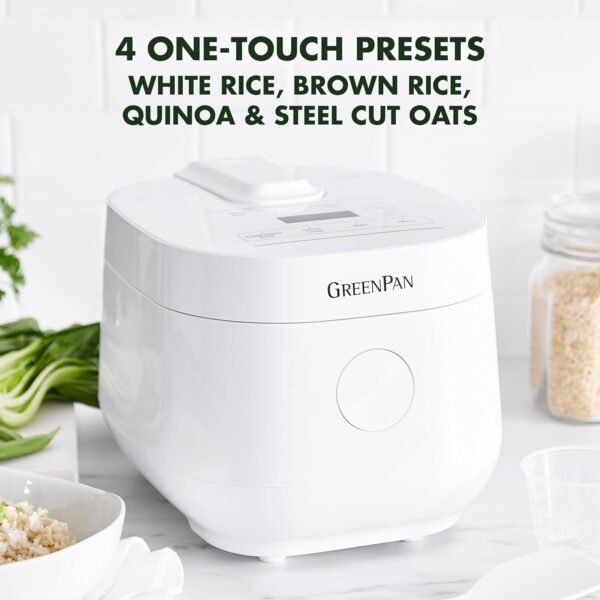 GreenPan Rice Cooker Review Smart Grain Technology and Healthy Ceramic Nonstick Performance