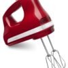 KitchenAid 5 Speed Ultra Power Hand Mixer Review Empire Red Performance Tested