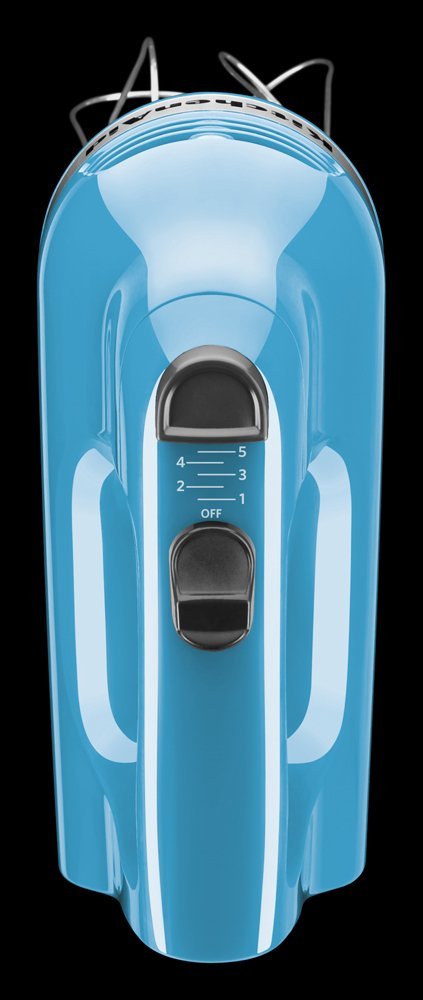 KitchenAid KHM512CL 5-Speed Ultra Power Hand Mixer, Crystal Blue