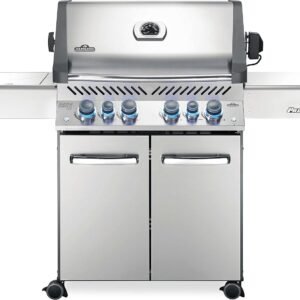 Napoleon P500RSIBPSS-3 Prestige 500 RSIB Propane Gas Grill, sq. in + Infrared Side and Rear Burner, Stainless Steel Napoleon P500RSIBPSS-3 Prestige 500 RSIB Propane Gas Grill, sq. in + Infrared Side and Rear Burner, Stainless Steel