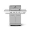 Nexgrill 4-Burner Propane Gas Grill in Stainless Steel with Side Burner, 60000BTUs, 626 sq. in. Cooking Space, Perfect for Outdoor Cooking & Grilling, Patios, BBQ, Backyards,... Nexgrill 4-Burner Propane Gas Grill in Stainless Steel with Side Burner, 60000BTUs, 626 sq. in. Cooking Space, Perfect for Outdoor Cooking & Grilling, Patios, BBQ, Backyards,...
