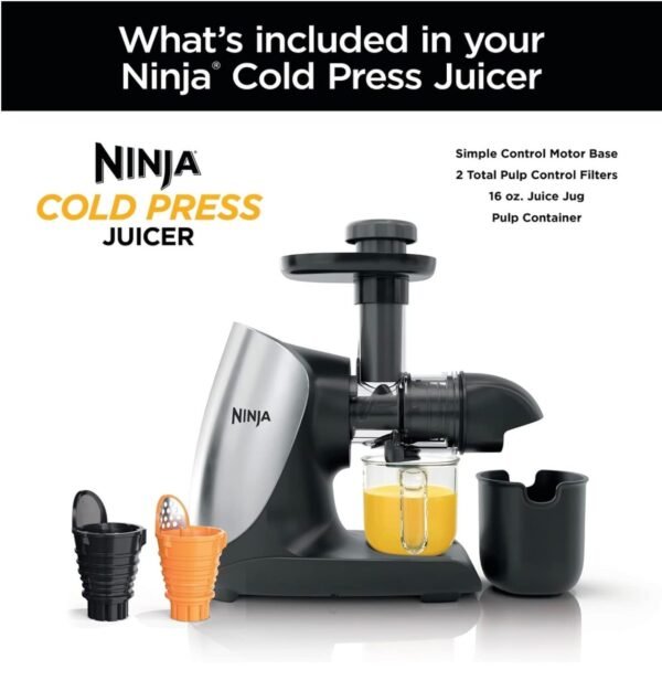 Ninja Cold Press Juicer Pro Review Discover Powerful Slow Juicing with JC100 Model
