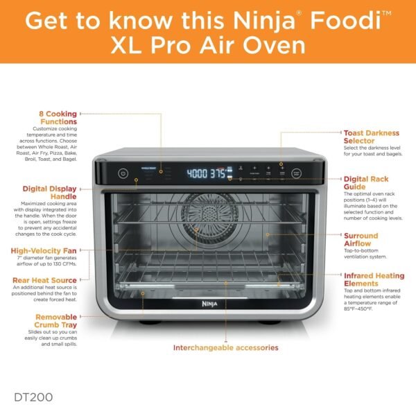 Ninja DT200 Convection Oven Review Fast Air Fry and Versatile Cooking Power