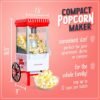 Nostalgia Popcorn Poppers Review Healthy Hot-Air Machine for Classic Movie Nights