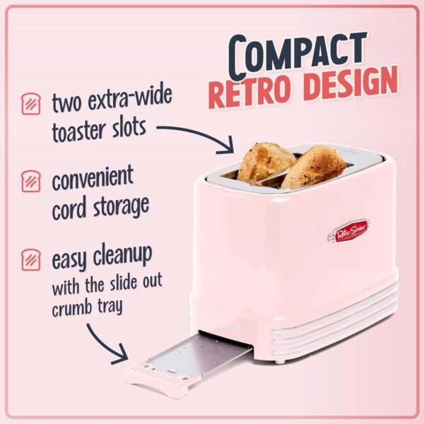 Nostalgia Retro Wide 2-Slice Toaster Review Perfect for Bagels and Thick Bread Nostalgia Retro Wide 2-Slice Toaster Review Perfect for Bagels and Thick Bread