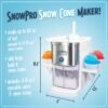 Nostalgia SnowPro Shaved Ice Machine Review Amazing Capacity and Easy Snow Cone Making Nostalgia SnowPro Shaved Ice Machine Review Amazing Capacity and Easy Snow Cone Making