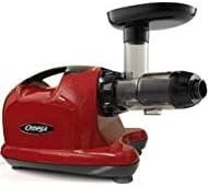 Omega J8006 Nutrition Center Quiet Dual-Stage Slow Speed Masticating Juicer Creates Continuous Fresh Healthy Fruit and Vegetable Juice at 80 Revolutions per Minute High Juice...