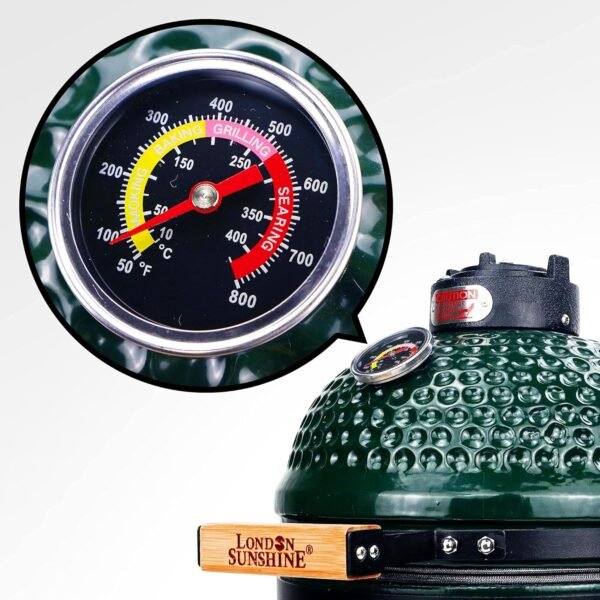 Portable Ceramic Charcoal Grill London Sunshine Kamado Review for Outdoor Cooking