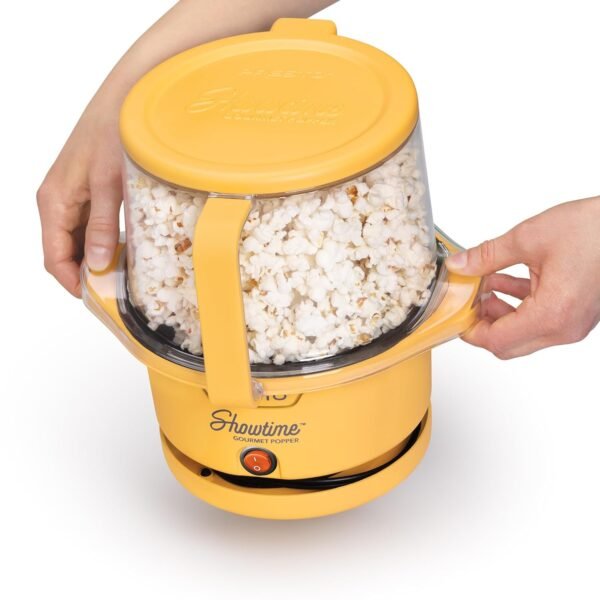 Presto 05206 Showtime Gourmet Oil Popcorn Popper Review Crisp Flavor and Easy Cleanup