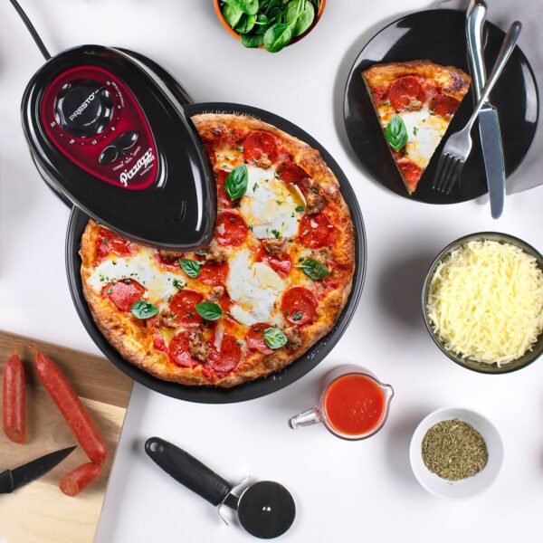Presto Pizzazz Plus Countertop Pizza Oven Review Reveals Fast Even Baking Performance