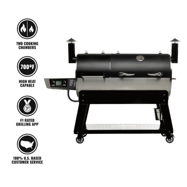 recteq DualFire Wood Pellet Smoker Grill Review Unveiling Innovative Dual-Chamber Performance