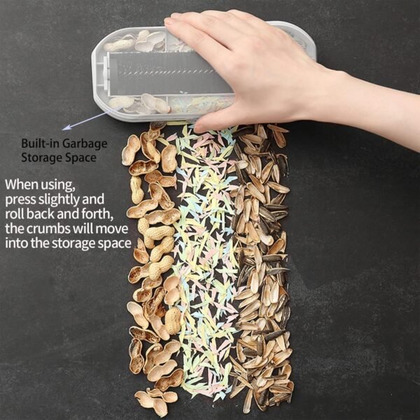 Reusable Handheld Crumb Sweeper Brush N*A Review Efficient Cleaning for Home and Travel