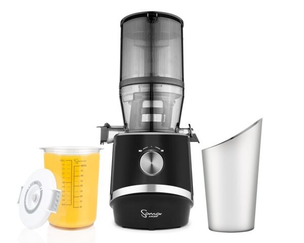 Sana 878 Self Feeding Batch Juicer | 3 Days of Cold Press Juicing Effortlessly | Most Convenient Juicer with Autopilot Configuration | Large Batch 2 Liter Capacity | Whole... Sana 878 Self Feeding Batch Juicer | 3 Days of Cold Press Juicing Effortlessly | Most Convenient Juicer with Autopilot Configuration | Large Batch 2 Liter Capacity | Whole...