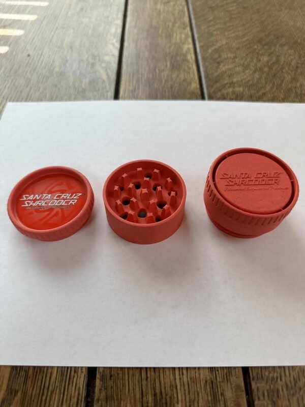 Santa Cruz Shredder Herb Grinder 3 Piece Review Durable Lightweight USA Made