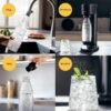 SodaStream Gaia Soda Maker Review Discover Manual Sparkling Water Magic in Black Starter Kit SodaStream Gaia Soda Maker Review Discover Manual Sparkling Water Magic in Black Starter Kit