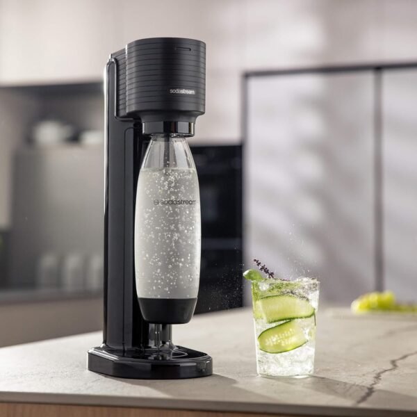 SodaStream Gaia Soda Maker Review Discover Manual Sparkling Water Magic in Black Starter Kit SodaStream Gaia Soda Maker Review Discover Manual Sparkling Water Magic in Black Starter Kit