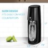 SodaStream One Touch Soda Maker Review best electric sparkling water maker bundle black SodaStream One Touch Soda Maker Review best electric sparkling water maker bundle black