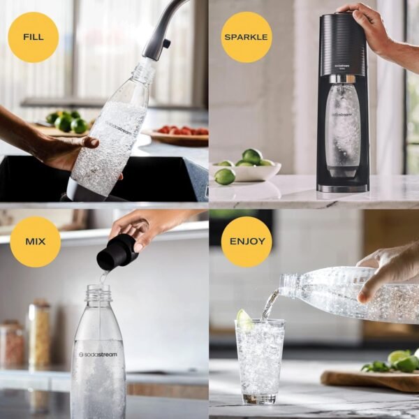 SodaStream Terra Sparkling Water Maker Review Quick Connect Technology Tested SodaStream Terra Sparkling Water Maker Review Quick Connect Technology Tested