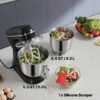 VEVOR Stand Mixer Review High Performance Kitchen Mixer with Two Stainless Steel Bowls