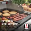 Weber Genesis II Griddle Review Superior Heat Retention and Grease Management Features
