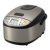 Zojirushi Micom 3-Cup Compact Size, Multiple Settings, Stainless Steel Made, Built-In Retractable Power Cord and Easy to Transport Rice Cooker and Warmer