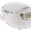 Zojirushi NS-ZCC10 5-1/2-Cup Neuro Fuzzy Rice Cooker and Warmer, Premium White Zojirushi NS-ZCC10 5-1/2-Cup Neuro Fuzzy Rice Cooker and Warmer, Premium White
