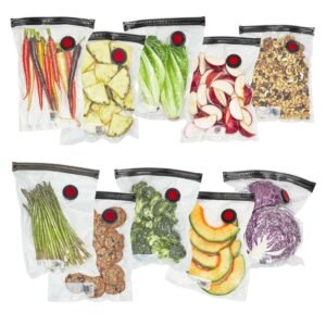 ZWILLING Fresh & Save 10-pc Vacuum Sealer Bags, Sous Vide Bags, Meal Prep - Medium ZWILLING Fresh & Save 10-pc Vacuum Sealer Bags, Sous Vide Bags, Meal Prep - Medium