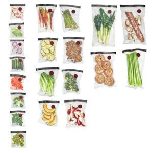 ZWILLING Fresh & Save 20-Piece Vacuum Sealer Bags, Sous Vide Bags - Assorted Sizes